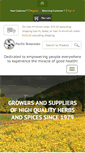 Mobile Screenshot of pacificbotanicals.com
